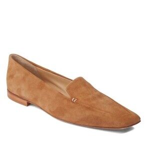 Neil J. Rodgers Liscia Loafer in Camel Suede 38.5